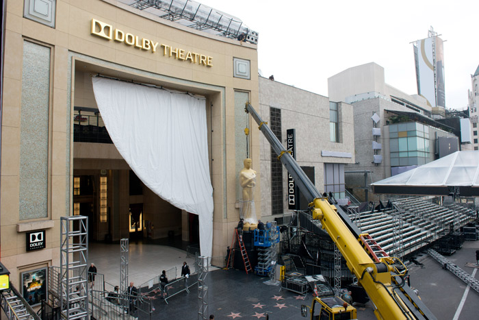 Preparativos para o Oscar 2014: Dolby Theatre em Los Angeles