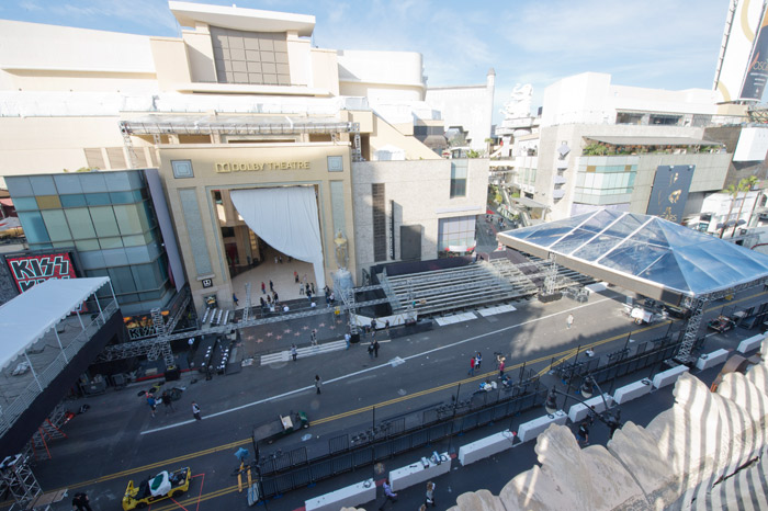 Preparativos para o Oscar 2014: Dolby Theatre em Los Angeles