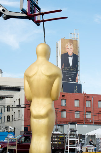 Preparativos para o Oscar 2014: Dolby Theatre em Los Angeles