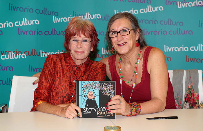 Rita Lee e Laerte lançam livro em parceria