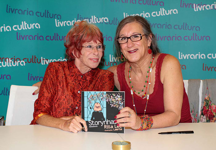 Rita Lee e Laerte lançam livro em parceria