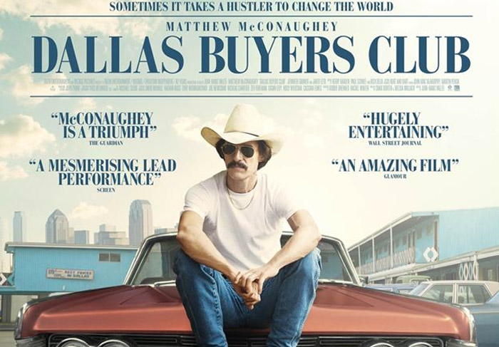 Clube de compras Dallas - Indicado como Melhor Filme 