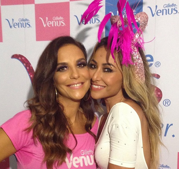 Ivete Sangalo se derrete por Sabrina Sato