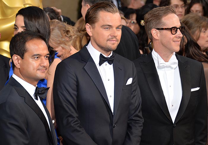 Riza Aziz, Leonardo DiCaprio, e Joey McFarland