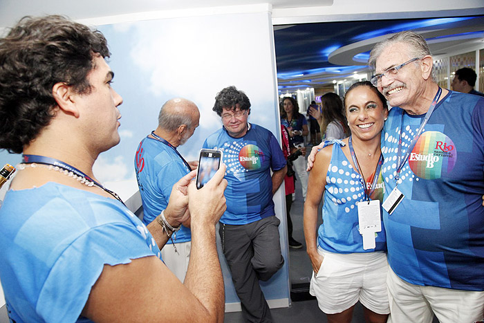 Tarcísio Meira e Cissa Guimarães