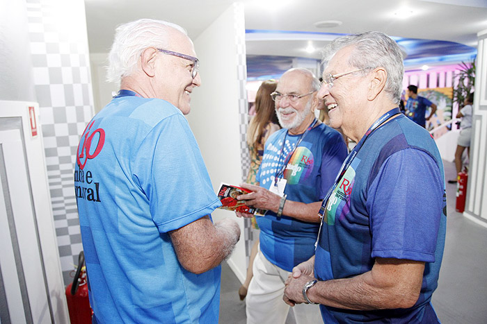 Ney Latorraca, Lima Duarte e Carlos Alberto de Nóbrega