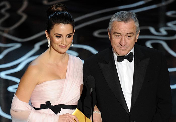 Penelope Cru e Robert De Niro