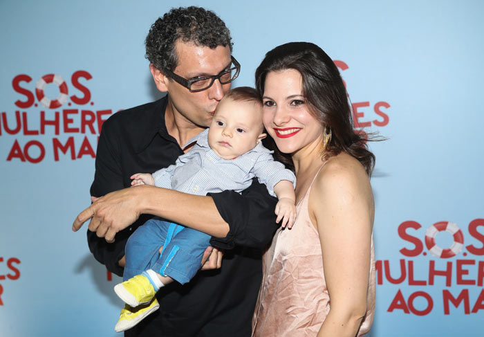 Marcello Airoldi, Carolina Parra e a filha deles