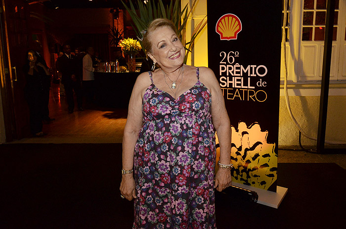 Suely Franco chega ao 26º Prêmio Shell de Teatro no Rio