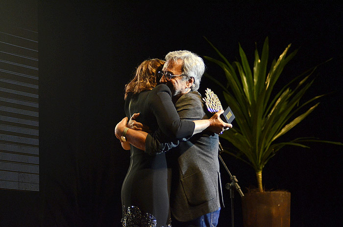 Aderbal Freire Filho recebeu o prêmio de Melhor Diretor no 26º Prêmio Shell de Teatro, no Rio de Janeiro