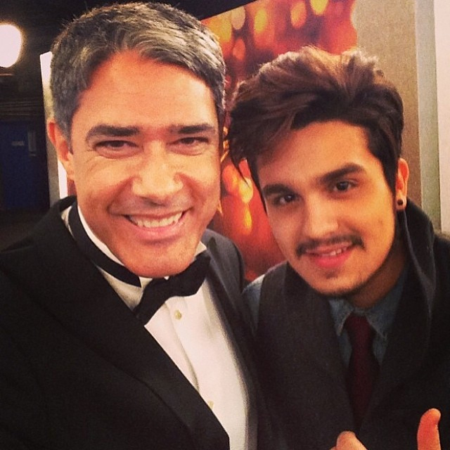 Luan Santana tieta William Bonner no Instagram