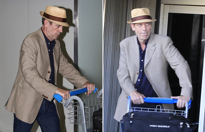 Hugh Laurie desembarca no Rio de Janeiro