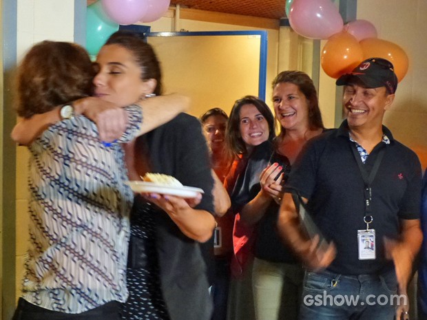 Julia Lemmertez e Giovanna Antonelli  festejam aniversário juntas