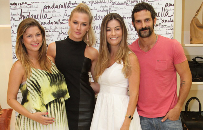 Bárbara Borges e mais estrelas prestigiam nova coleção da marca Andarella