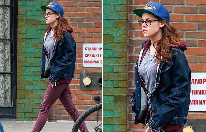  Estilosa, Kristen Stewart passeia por Nova York