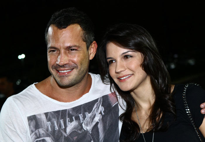 Malvino Salvador e a namorada Kyra Gracie