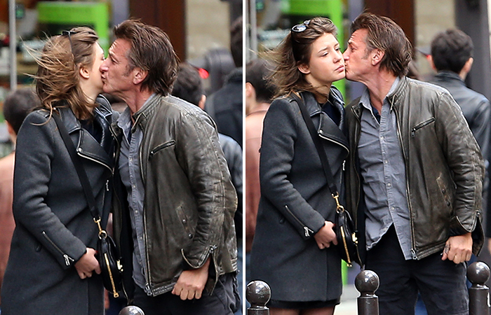  Abre o olho, Charlize! Sean Penn passeia com atriz em Paris
