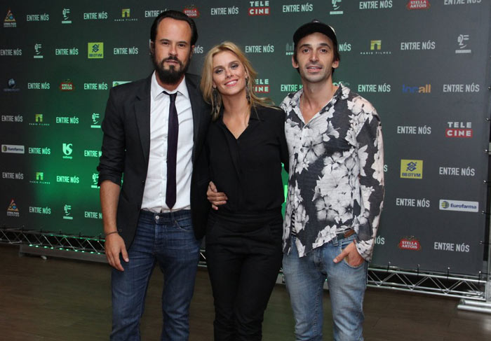 Paulo Vilhena, Carolina Dieckmann e Julio Andrade 