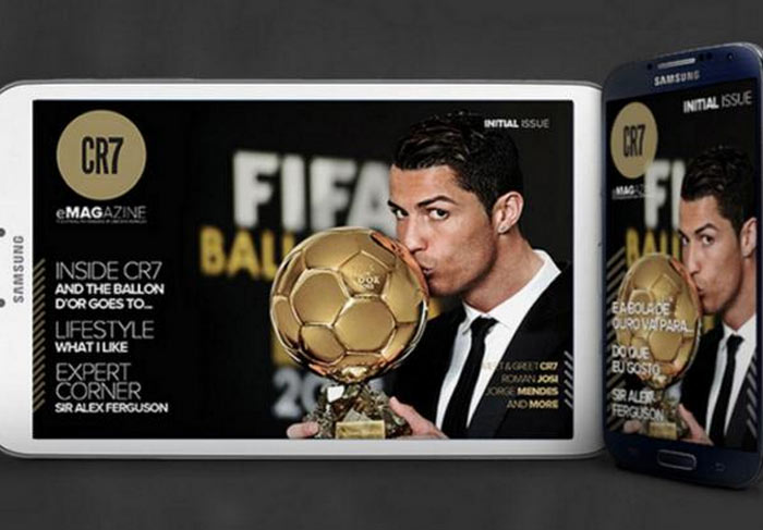 Capa da CR7 e-Magazine