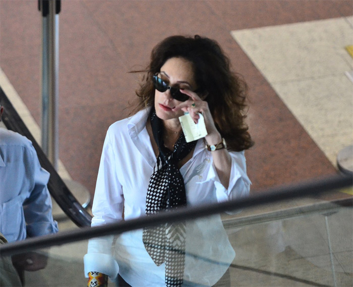 Christiane Torloni embarca no Rio de Janeiro