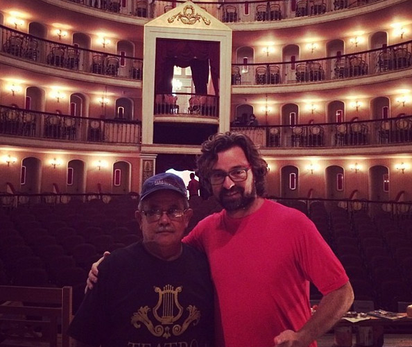 Emílio Orciollo Neto se apresenta no Festival de Teatro em São Luís do Maranhão