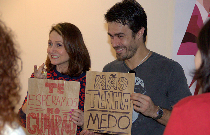 Zezé Polessa e Daniel Dantas apresentam a peça Quem Tem Medo de Virgínia Wolf, em Curitiba