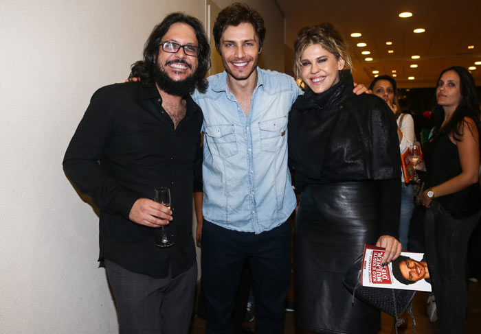 Lucio Mauro Filho, André Bankoff e Barbara Paz