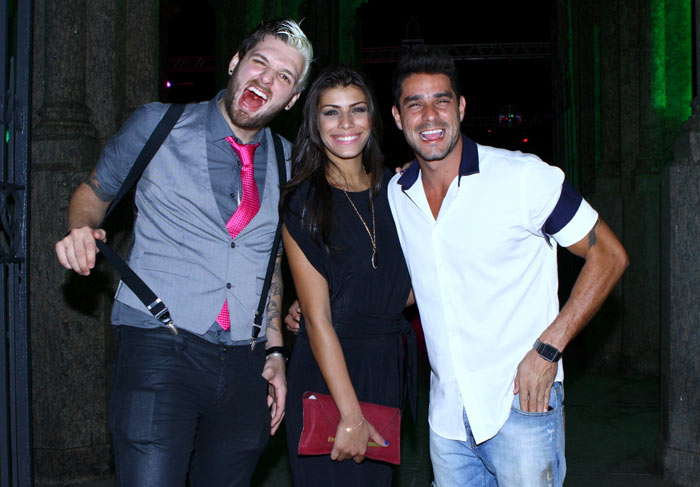 Ex-BBBs Cássio, Franciele e Diego