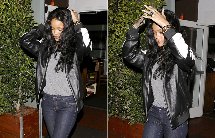  Sem Drake, Rihanna janta sozinha em Los Angeles