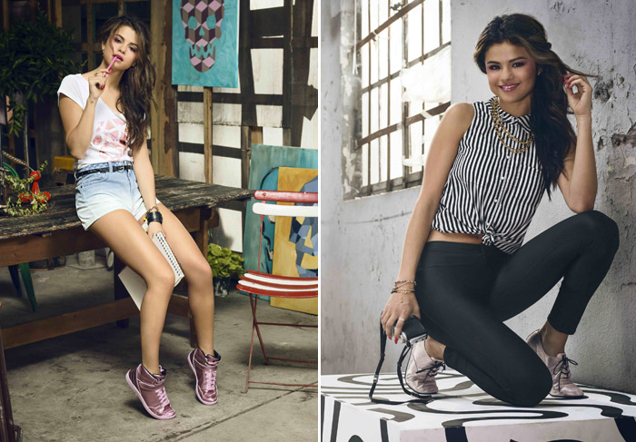Selena Gomez faz parceria com marca de tênis
