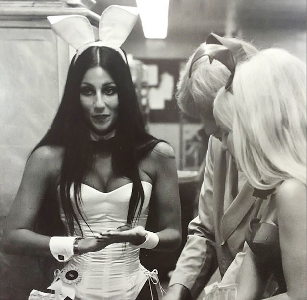 Cher já foi coelhinha da Playboy