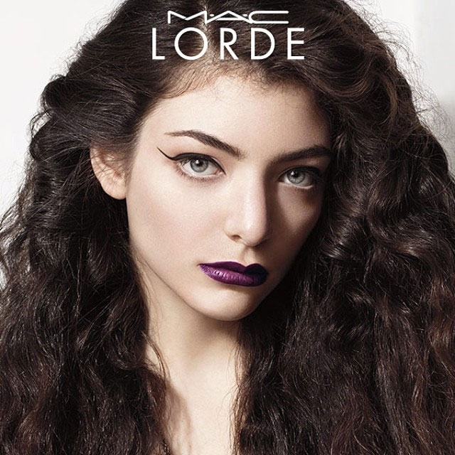 Lorde assina linha de maquiagem