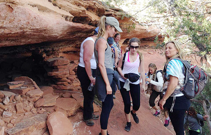 Gisele Bündchen explora as belezas naturais do Arizona