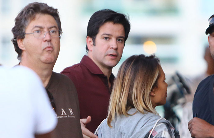 Bastidores: Murilo Benício e Renata Sorrah gravam Geração Brasil em shopping carioca