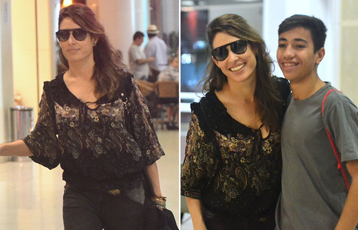  Sophia Abrahão e mais estrelas embarcam no aeroporto Santos Dumont