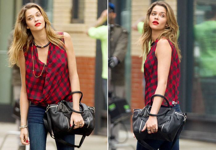 Ana Beatriz Barros faz ensaio em Nova York