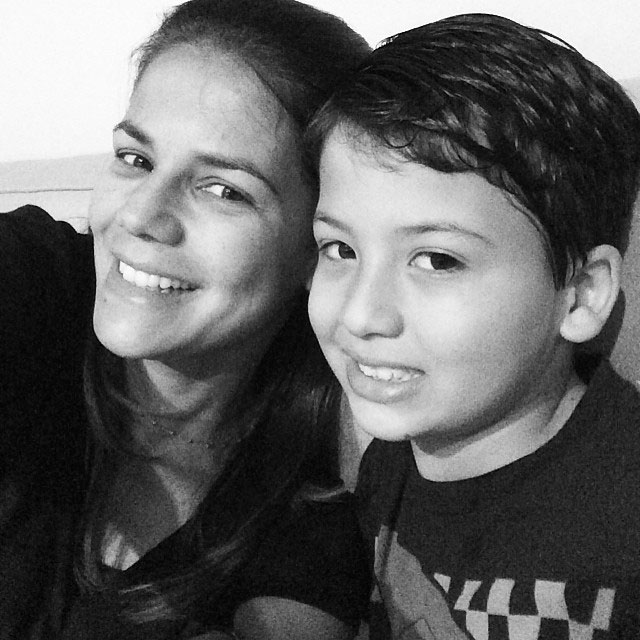  Tal mãe, tal filho! Nívea Stelmann mostra semelhança com Miguel nas redes sociais