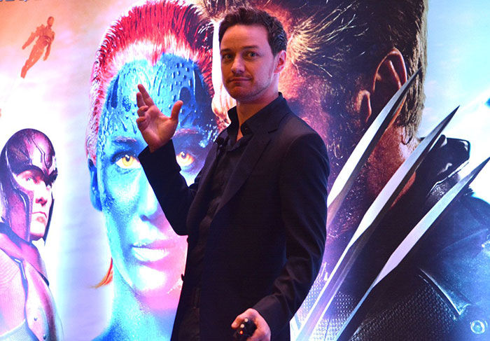 Patrick Stewart e James McAvoy participam de coletiva sobre X-Men