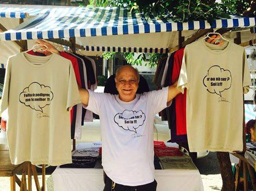 Tonico Pereira lança linha de camisas com frases do Facebook