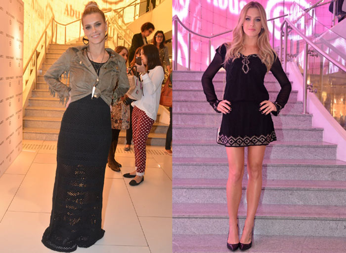 Carolina Dieckmann e Fiorella Mattheis