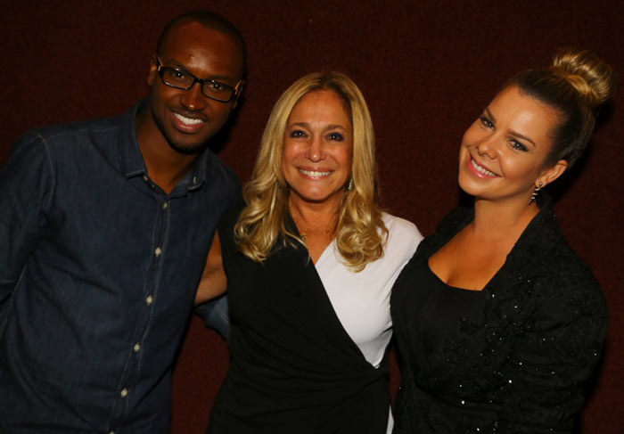 Thiaguinho, Fernanda Souza e Susana Vieira