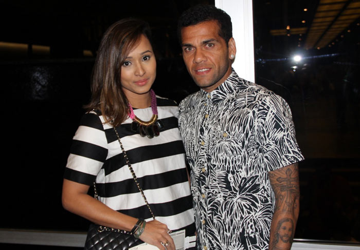 Daniel Alves e Thaíssa Carvalho