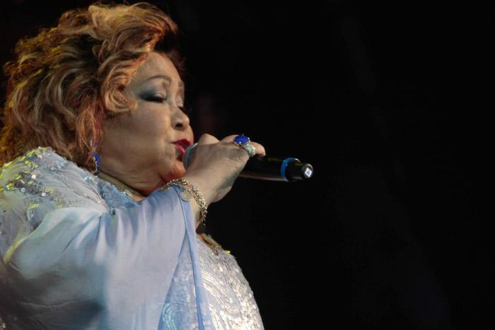 Alcione canta no  Nívea Viva o Samba, festival de música que homenageia o ritmo em 2014