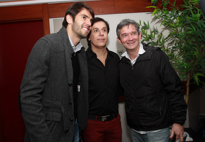 Kaká, Tom Cavalcante e Serginho Groisman
