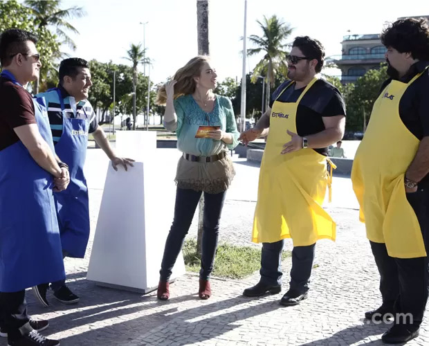 Bruno & Marrone e César Menotti & Fabiano competem com receitas no Estrelas