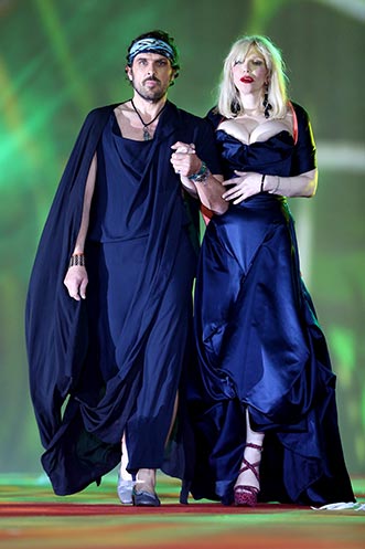 Courtney Love, no Life Ball, em Viena