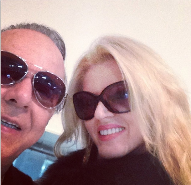 Clima de Romance: Val Marchiori faz selfie com o marido, Evaldo Ulinski