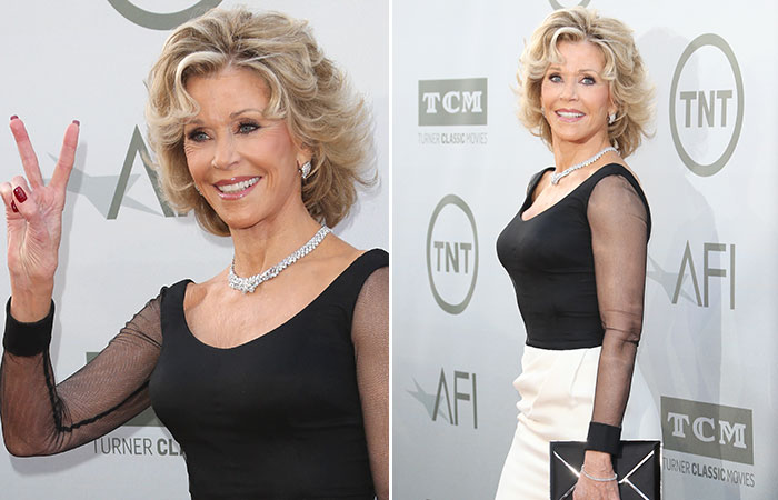 Jane Fonda é homenageada no AFI Life Achievement Award