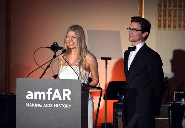 Fergie e  Matt Bomer