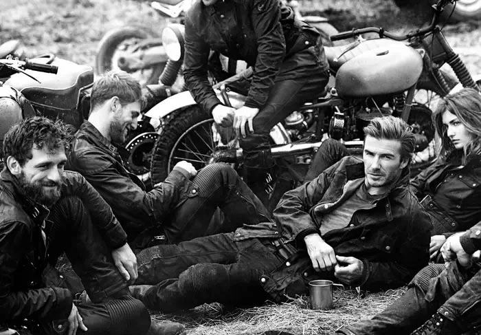 David Beckham lança coleção de jaquetas para motoqueiros